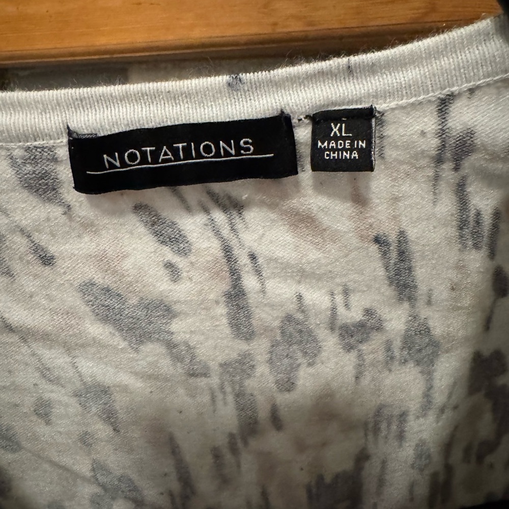 Abstract Print Cardigan XL - Picture 2 of 4
